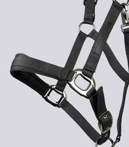 Collier de tête de cheval anglais traditionnel de qualité supérieure, design robuste pour l'équitation et le saut en plein air - Product Image 6