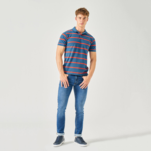 Polos à manches courtes pour hommes, nouvelle mode, en coton de qualité supérieure, avec broderie personnalisée - Product Image 5