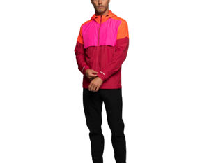 Veste coupe-vent en toile imperméable à capuche pour homme, pour la course à pied et l'entraînement, taille et couleur personnalisables - Product Image 3
