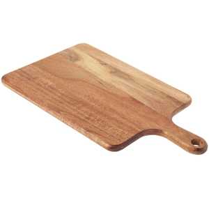 Planche à découper en bois d'acacia écologique de 1,3 cm d'épaisseur, taille personnalisable, bloc à découper de cuisine, va au lave-vaisselle, couleur personnalisable - Product Image 1