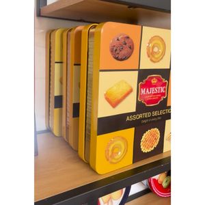 Vente en gros Boîte en métal de qualité alimentaire personnalisée avec couvercle Design rond pour le thé, le café, le sucre, les biscuits, les collations à usage professionnel - Product Image 3