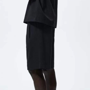 2025 hombres verano 100% algodón elegante bolsillos laterales ajuste pantalones cortos Tallas grandes algodón hombres pantalones cortos ropa deportiva precio al por mayor - Product Image 3