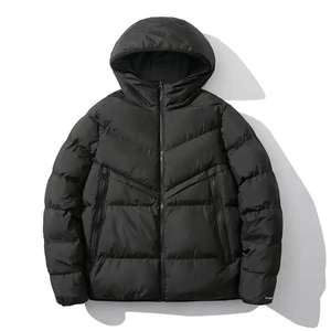 Wholesale Winter Custom <b>Mens</b> Down Bubble Puffer <b>Jacket</b> High Quality Warm <b>Lightweight</b> Outdoor Puffer <b>Jacket</b> for <b>Men</b> OEM ODM - Product Image 1
