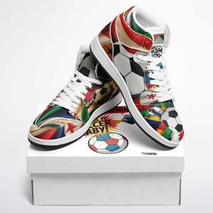 Chaussures de football montantes Goal-line Graffiti avec technologie Motion - Product Image 1