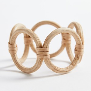Table Decorations Rattan <b>Moon</b> Napkin <b>Ring</b> Distinctive Holder <b>Rings</b> for Napkins Best Selling Xmas and Holidays Gifts - Product Image 2