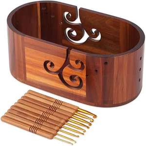 Bol de rangement en laine de bois massif de couleur vintage de ménage ovale avec trous le plus vendu de l'exportateur et le fabricant indiens - Product Image 5