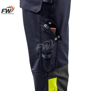 Vêtements de travail de sécurité haute visibilité ANSI Classe 2, avec poches multiples, tissu réfléchissant, logo personnalisé, vêtements de travail multi-usages - Product Image 5