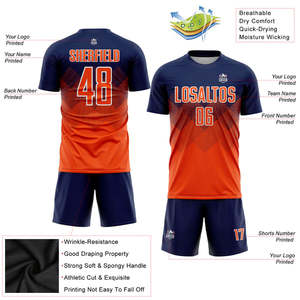 Fabricante de uniformes de fútbol de calidad Proveedor de ropa deportiva de camiseta de fútbol de alta calidad para pedidos de equipos profesionales y escuelas de clubes - Product Image 2