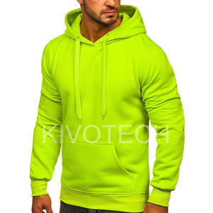 K_T Customize Winter Pullover Unisex Hoodies High Quality Fleece Kangaroo Style Digital Printing Polyester/Cotton - Product Image 1