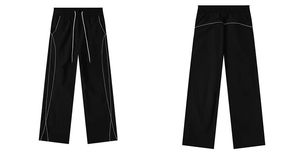 กางเกงออกกำลังกายผ้าไนลอนสีม่วงสำหรับผู้ชายและผู้หญิงกางเกงสำหรับออกกำลังกายแบบลำลองสำหรับ2025 - Product Image 3