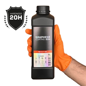20H Độ cứng kỵ nước Graphene <span class=keywords><strong>Nano</strong></span> sơn lớp phủ bảo vệ 33.82oz cho xe chi tiết Graphene <span class=keywords><strong>SiO2</strong></span> lớp phủ 1000ml - Product Image 3