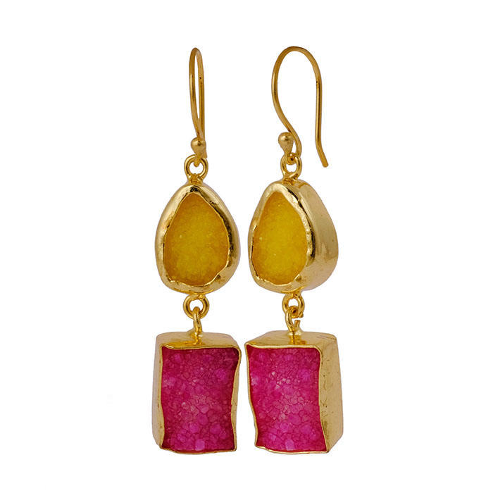 สีเหลือง, สีชมพู