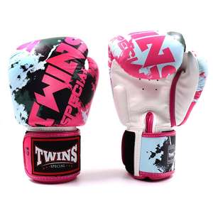 Nuevos Guantes de Boxeo Gemelos Personalizados con Impresión, Cuero Genuino, Logotipo y Diseños Personalizados, Guantes Profesionales de MMA - Product Image 3