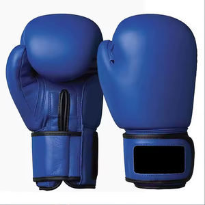 Superventas Guante de boxeo 14oz Guantes de boxeo de cuero de vaca originales Diseño personalizado Adulto MMA Fight 8oz PU Cuero PVC - Product Image 1
