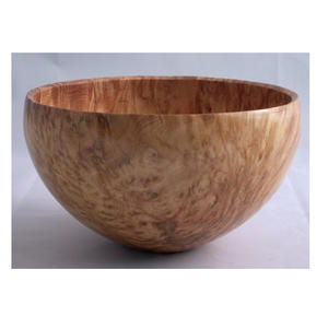 <b>Wooden</b> Salad Bowl Set of 4 <b>Wooden</b> Bowls for Serving Soup Salad Rice Fruit and Dinners Perfect for Dining Serving Japanese Bowl - Product Image 3
