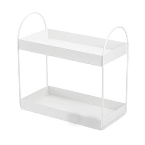 Elegant Metal and Glass Spice Rack for <b>Kitchen</b> Cabinet <b>Storage</b> Space-Saving Organized Shelf - Product Image 5