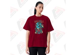 เสื้อยืดผ้ายีนส์ผ้ายีนส์ผ้าลูกฟูกสำหรับผู้หญิงทันสมัยทันสมัยทันสมัยผ้าลินินเป็นมิตรต่อสิ่งแวดล้อมผ้าปะติดลูกปัด - Product Image 6