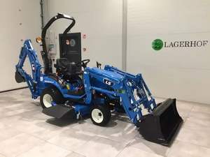 Mini Tractor Versátil de 23HP 4WD LS con Motor EPA, Cargador Frontal y Retroexcavadora, Cortacésped Usado para Granja a Bajo Precio - Product Image 3