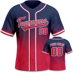 Maillots de baseball personnalisables Maillot de baseball personnalisé pour la jeunesse pour hommes femmes Vêtements de sport de personnalité cousus - Product Image 4