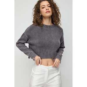 <b>Vintage</b> Washed Knit <b>Sweater</b> - Product Image 2