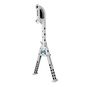 Ensemble de béquilles de quai avec hauteur réglable (1,05 m-1,50 m) 4 pièces en acier galvanisé Équipement de chargement et de stockage - Product Image 2