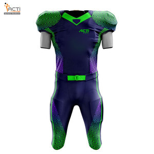 Uniforme de football américain de nouveau style uniforme de football américain en gros fabriqué au Pakistan - Product Image 1