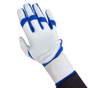 ถุงมือตีเบสบอลคุณภาพระดับมืออาชีพพร้อมการปิดแบบปรับได้ฝ่ามือหนังเรียบเป็นมิตรกับสิ่งแวดล้อม - Product Image 3