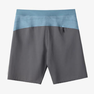 Shorts de bain pour hommes en polyester 100% personnalisés en gros, coupe ajustée, séchage rapide, doublure en maille avec cordon de serrage - Product Image 6