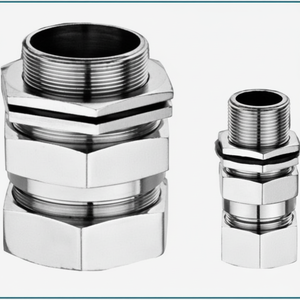 Presse-câble double compression ignifuge de qualité supérieure M20 x 3 4 Filetage ET Gamme de câbles 12,5 18 mm Laiton IP66 IIA IIB Dangereux Exd - Product Image 1