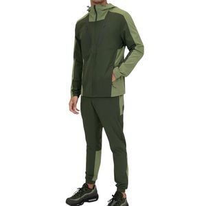 Conception de logo personnalisé vêtements de jogging de gym pour hommes en polyester respirant vêtements de sport confortables survêtements de fitness - Product Image 5