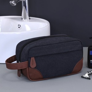 2025 New Canvas Flat Makeup <b>Bag</b> <b>Large</b> <b>Capacity</b> Handheld Portable <b>Cosmetics</b> Storage <b>Bags</b> High Quality Toilet <b>Bag</b> - Product Image 4