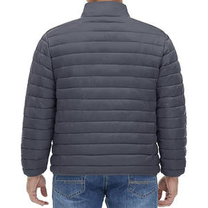 Blouson aviateur léger pour hommes tissu de laine respirant réversible à capuche imperméable coupe-vent coque en Nylon couleur personnalisée - Product Image 4