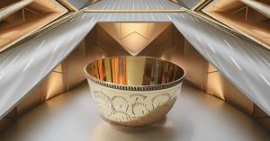 Handmade Medium Size Brass Mixing Bowl Polished for Kitchen Serving & <b>Decorative</b> Purpose for Salad <b>Egg</b> Candy Display - Product Image 2