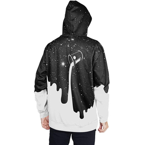 Tie Dye Hoodie Unisex Custom basics 100% Cotton Blended Terry Hip Hop Hoodie Tie Dye Hoodie For Men's - Product Image 4