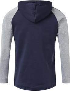 ชุดวอร์มเล่นกีฬาขนแกะ2ชิ้นมีซิปรูดซิปสำหรับผู้ชายมีลายนูนระบายอากาศและเป็นมิตรกับสิ่งแวดล้อมป้องกันการเกิดขน - Product Image 3