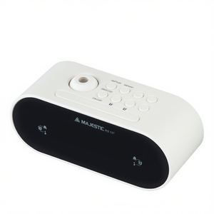 Reloj digital blanco RS 137 Radiosveglia 109137 - Product Image 2