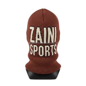 Pasamontañas para mujer para clima frío, material de punto acanalado de alta calidad, transpirable, tonos neutros, parche con logo personalizado para pasamontañas de mujer - Product Image 2