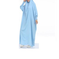 Prix de gros usine : Khimar Hijab long en satin islamique, uni, personnalisé, pour femmes musulmanes, coupe droite, pour soirée, style modeste