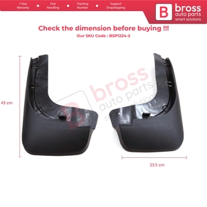 Protector de Salpicaduras Trasero Derecho e Izquierdo BSP1224-2 para V Class Vito W447 2014 en Adelante A4478900100 - Product Image 6