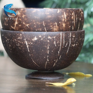 Ensemble de bols en bois de coco biologique pour un style de vie vert - Product Image 5