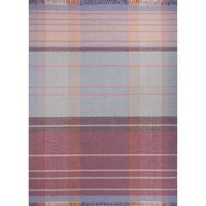 พรมขนสัตว์ทอมือสีชมพูม่วงแบบแบน รุ่น Pdwl-460 ลายต่อกันรูปสี่เหลี่ยมผืนผ้า สำหรับบ้าน โถงทางเดิน ห้องนั่งเล่น สำหรับวัยรุ่น-วิสโคส - Product Image 1