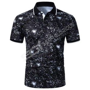 เสื้อโปโลผู้ชายแบบระเหิดแห้งเร็วเสื้อโปโลสำหรับเล่นกอล์ฟพิมพ์โลโก้ของคุณเอง - Product Image 2