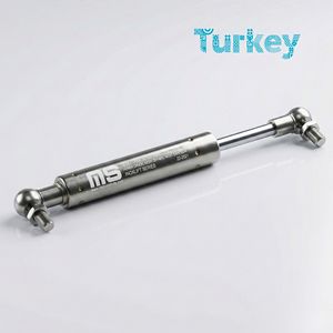 Vérin à gaz en acier inoxydable AISI 316L 18mm-8mm 586mm 23.07in 50N-750N pour trappe de bateau marin et yacht MotionStruts - Product Image 1