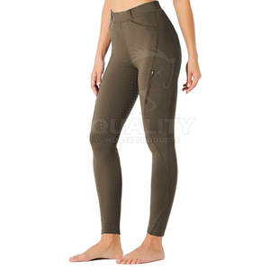 Pantalones de equitación de competición Show Ready Pantalones de asiento completo para mujer Pantalones de equitación - Product Image 4