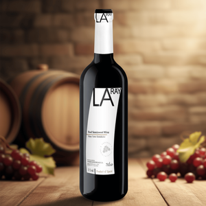Vino Rosso Semi-Dolce Laray Garnacha e Tempranillo 11% Vol Alcol Livello Base 0,75Lt Dalla Spagna Castilla La Mancha - Product Image 1