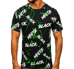 Logotipo personalizado MOQ bajo transpirable ligero tallas grandes camisetas para hombres 100% algodón impreso Streetwear High Street Jersey - Product Image 1