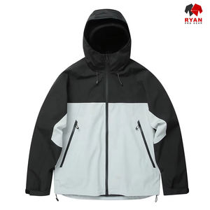 Survêtement d'hiver à capuche imprimé en polaire respirant avec taille élastique et logo personnalisé pour homme - Product Image 5