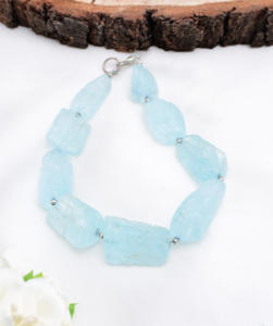 Topacio Azul Cielo Tallado, Forma Mixta de Fantasía, Piedra Preciosa Natural para la Elaboración de Joyería Fina - Product Image 6