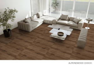 ไม้สีน้ำตาลดูพอร์ซเลนพื้นผนังพอร์ซเลน600x1200กระเบื้องปูพื้นพอร์ซเลนสำหรับปูพื้น - Product Image 4