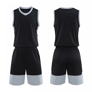 Ventes en gros de nouveaux uniformes de basket-ball pour adultes, design tendance, respirants, grande taille, séchage rapide, ensemble d'uniformes de basket-ball sublimés - Product Image 6